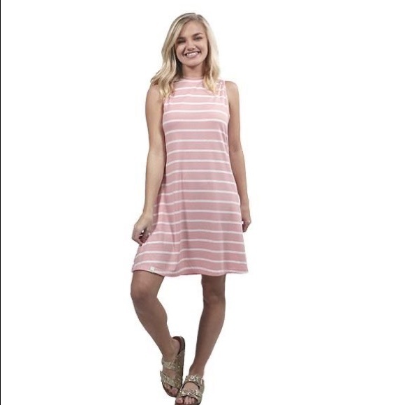 Simply Southern Dresses & Skirts - SIMPLY SOUTHERN Striped Sleeveless TShirt Dress